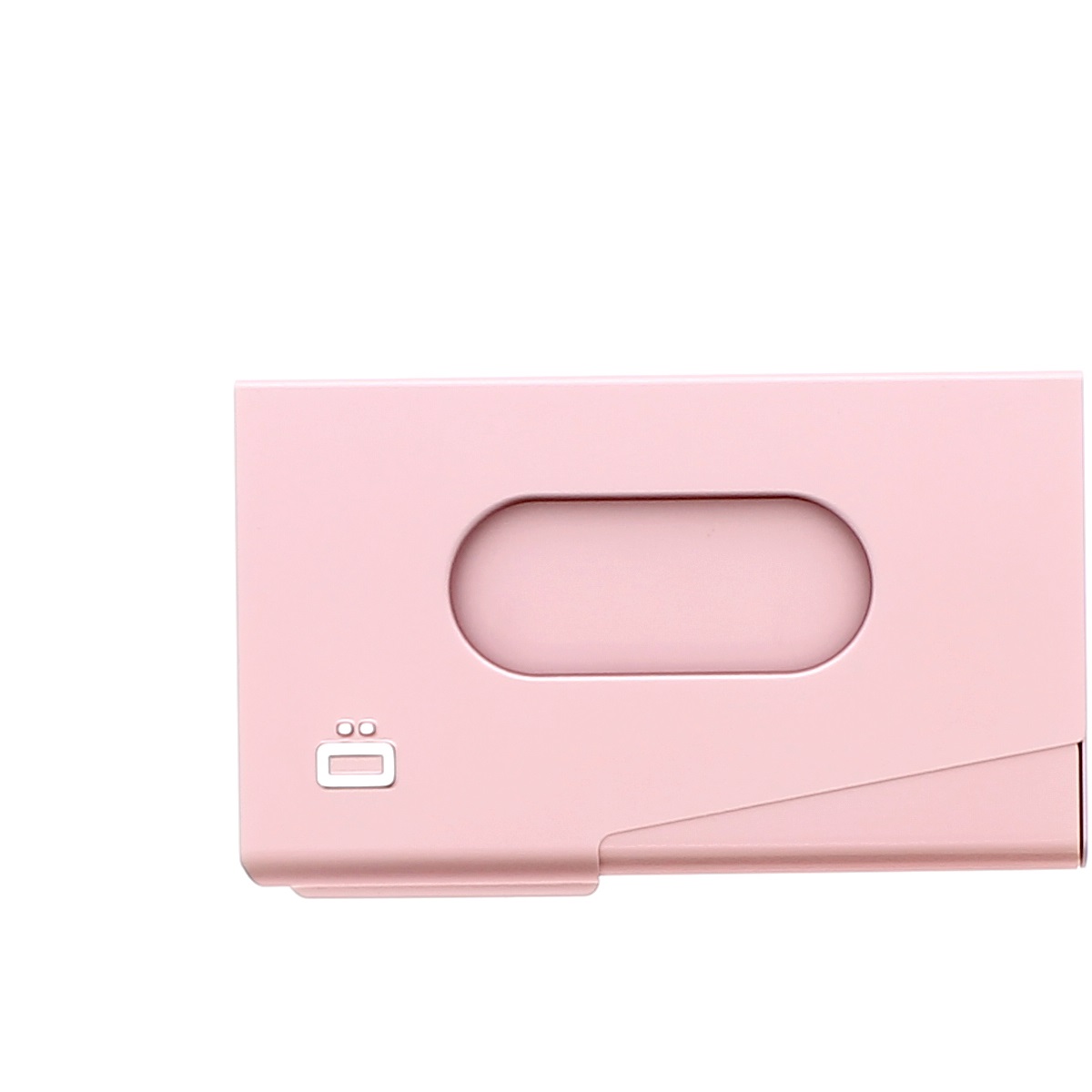 OGON Aluminum Business card holder One Touch - Pink